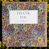 Thank you floral doodle card