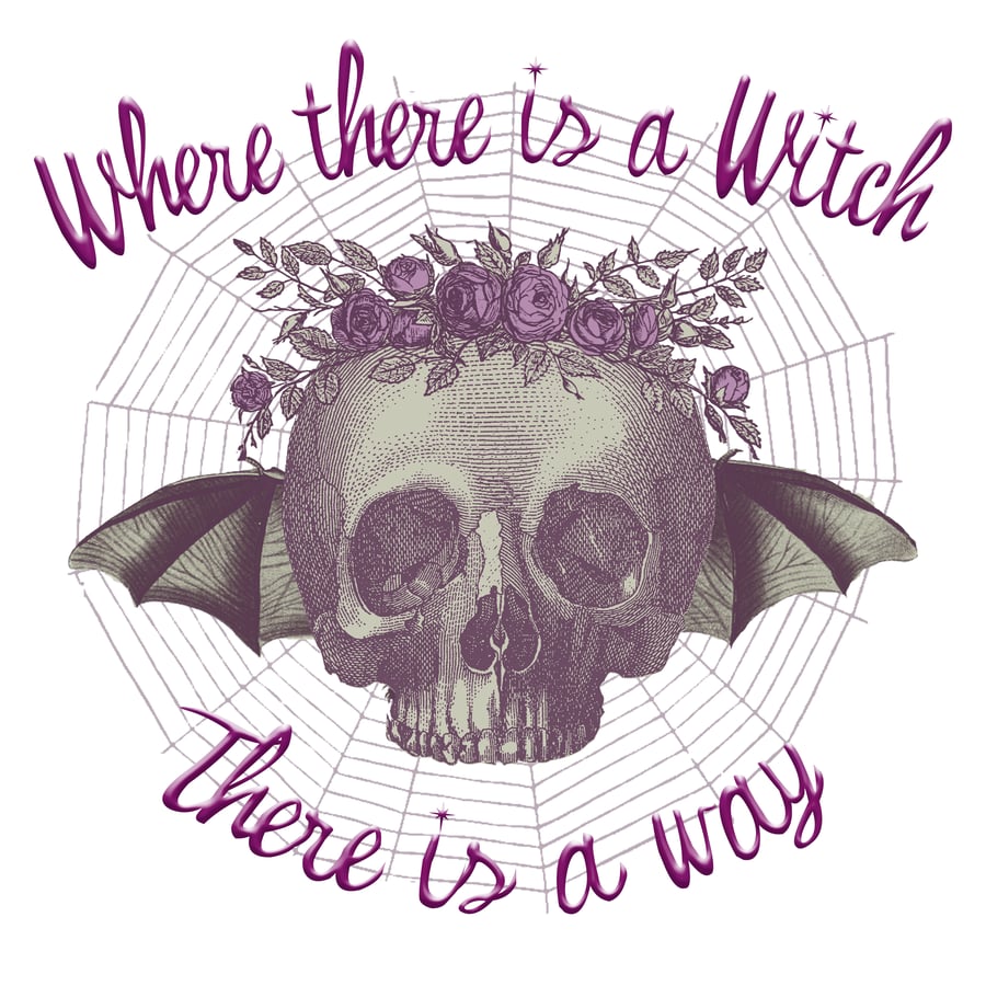 Witchy Wiccan Sublimation Design - DIGITAL DOWNLOAD 