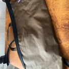 Wax cotton work apron