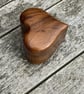 Handcrafted Walnut Wood Ring Box  - Image 2