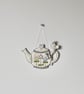 'Always Time for Tea' - Teapot Hanging Decoration