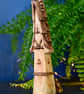 Hand carved silver birch fairy house - Image 4