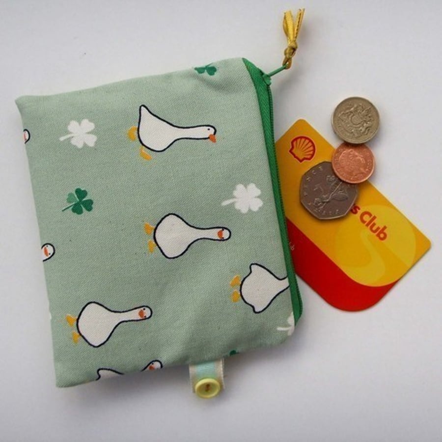 SALE  Little geese coin purse