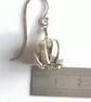 Silver hand made architectural drops - Image 7
