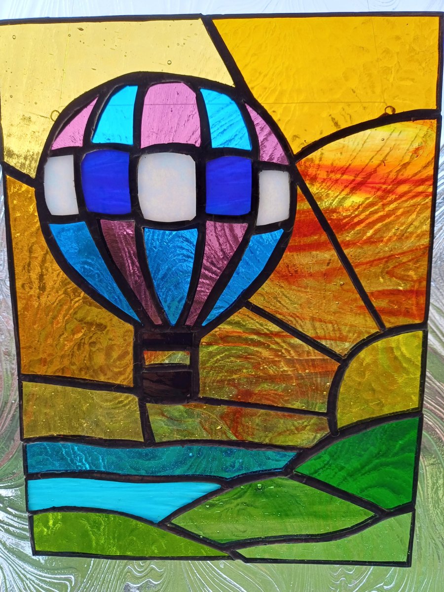 Hot Air Balloon in the sunset