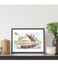 The Red Lion Pub, Overton.  Open Edition Fine Art Print - Image 2