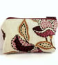 Small Purse, Coin Purse with Stylised Flowers - Image 6
