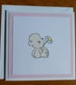 Bear Holding A Daisy Blank Card - Image 8