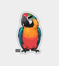 Funny Vinyl Sticker For Adults - Parrot