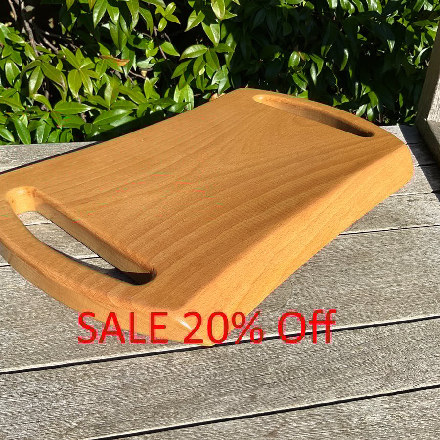 Solid beech Wood Cheese Board (WCB4)