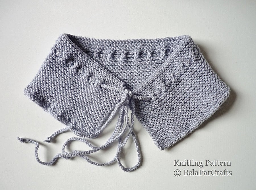 KNITTING PATTERN - Wool Collar - Knit Your Own