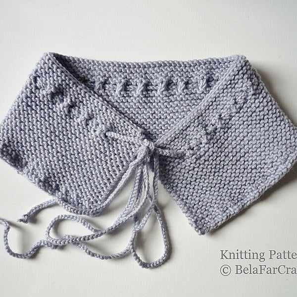 KNITTING PATTERN - Wool Collar - Knit Your Own