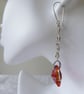 Sterling Silver and Swarovski Crystal Fish & Bubbles Earrings - Image 6