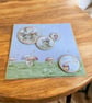 'You Light Up My World' Fairy Mouse Card. Cute Fantasy Woodland Card.  - Image 2