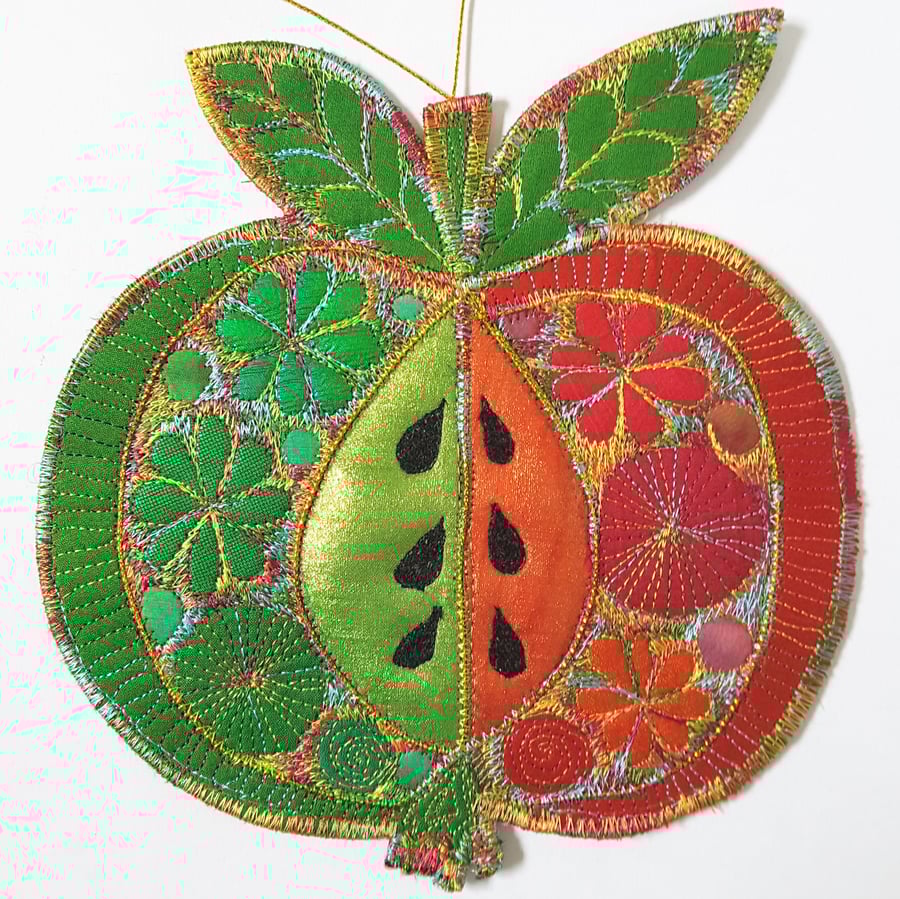 Hanging Apple Decoration 