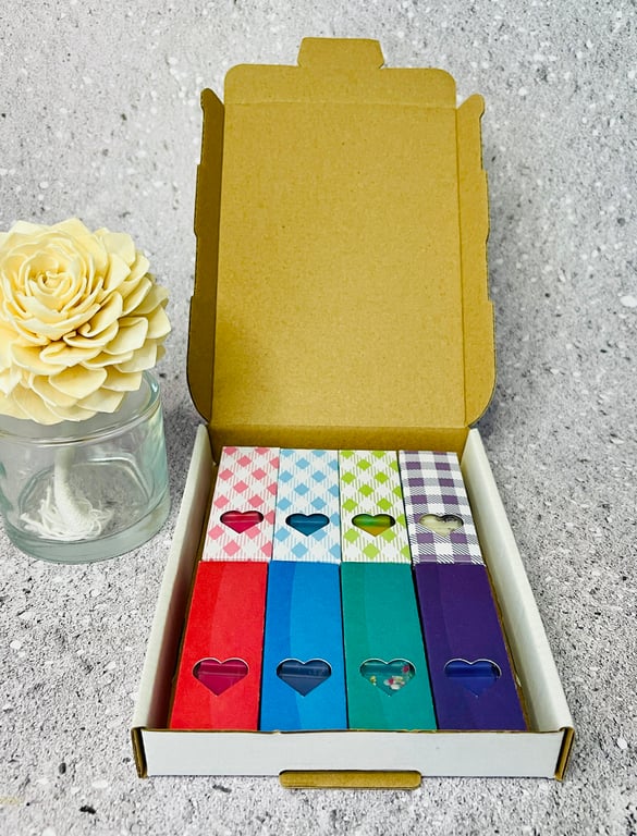 Handmade Scented Wax Mini Snap Bar Box