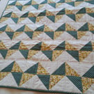 Modern baby quilt