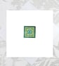 Snowflake birthday card - winter - Image 1