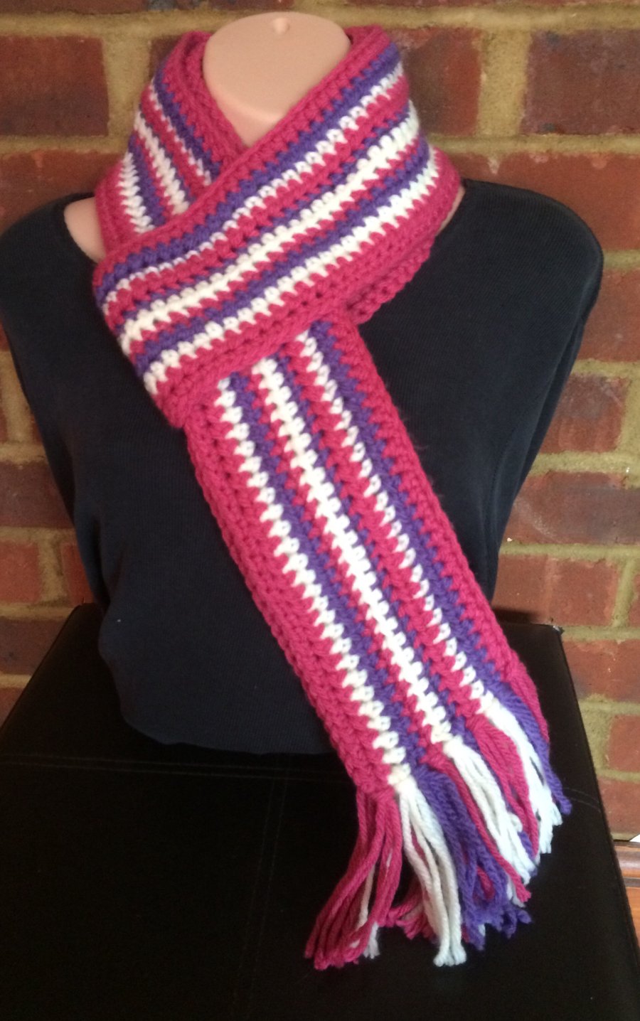 Lovely Ladies  Crocheted Scarf