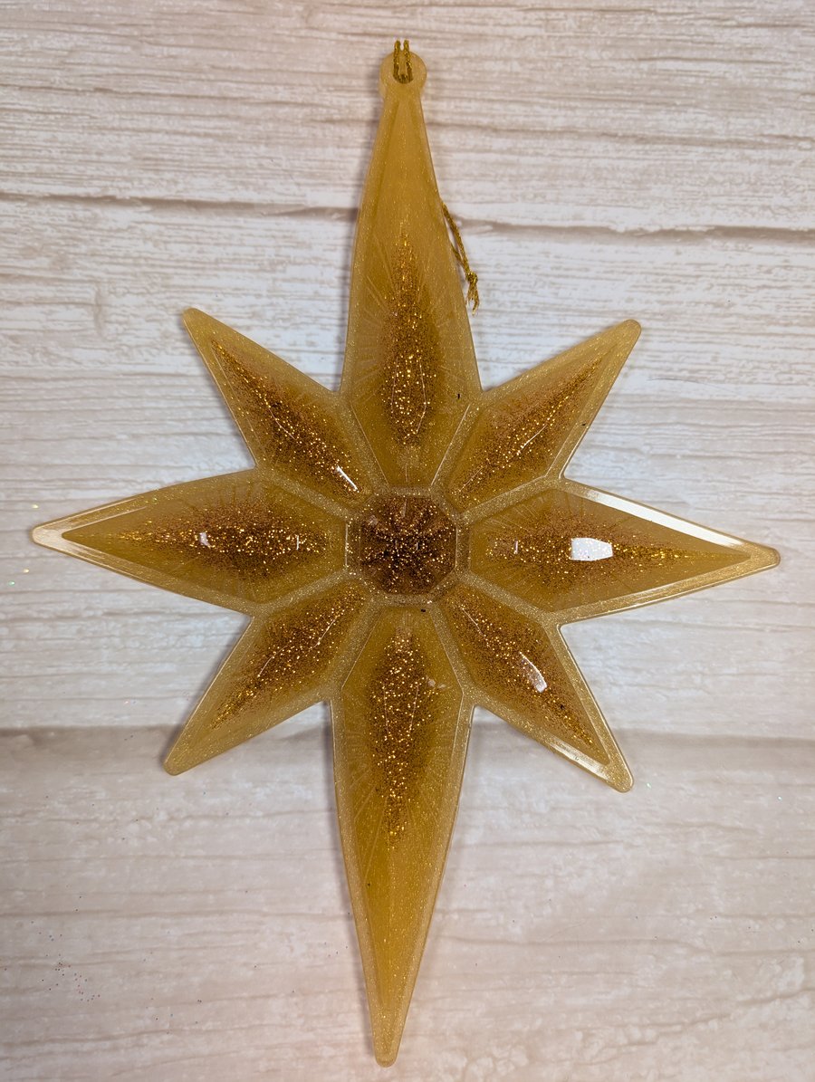 Handmade Star Ornament – Marigold