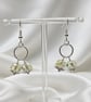 Faceted Glass Crystal Earrings - Image 3