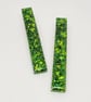 Green Peridot Hair Clips Barrette
