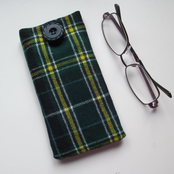 Tartan Glasses case