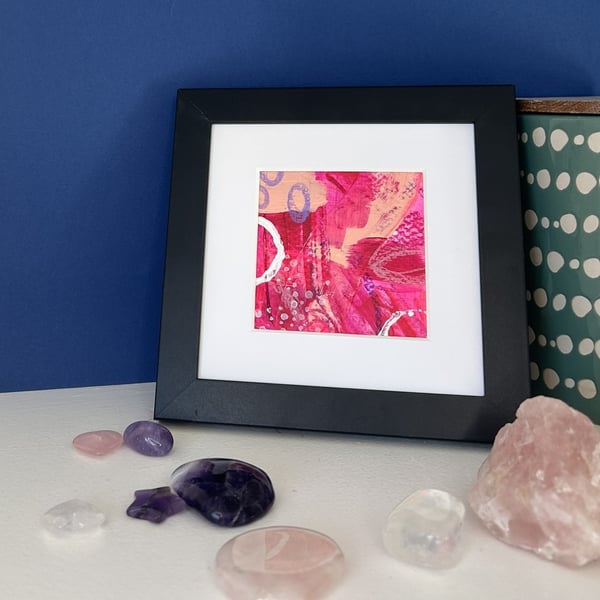 Mini Original Abstract Art Gift Box – Letterbox Friendly Art Gift