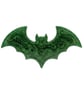 Resin Bat Brooch - Ghoulish Green - Image 2