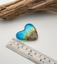 Fused Glass Heart - Seascape - Image 4