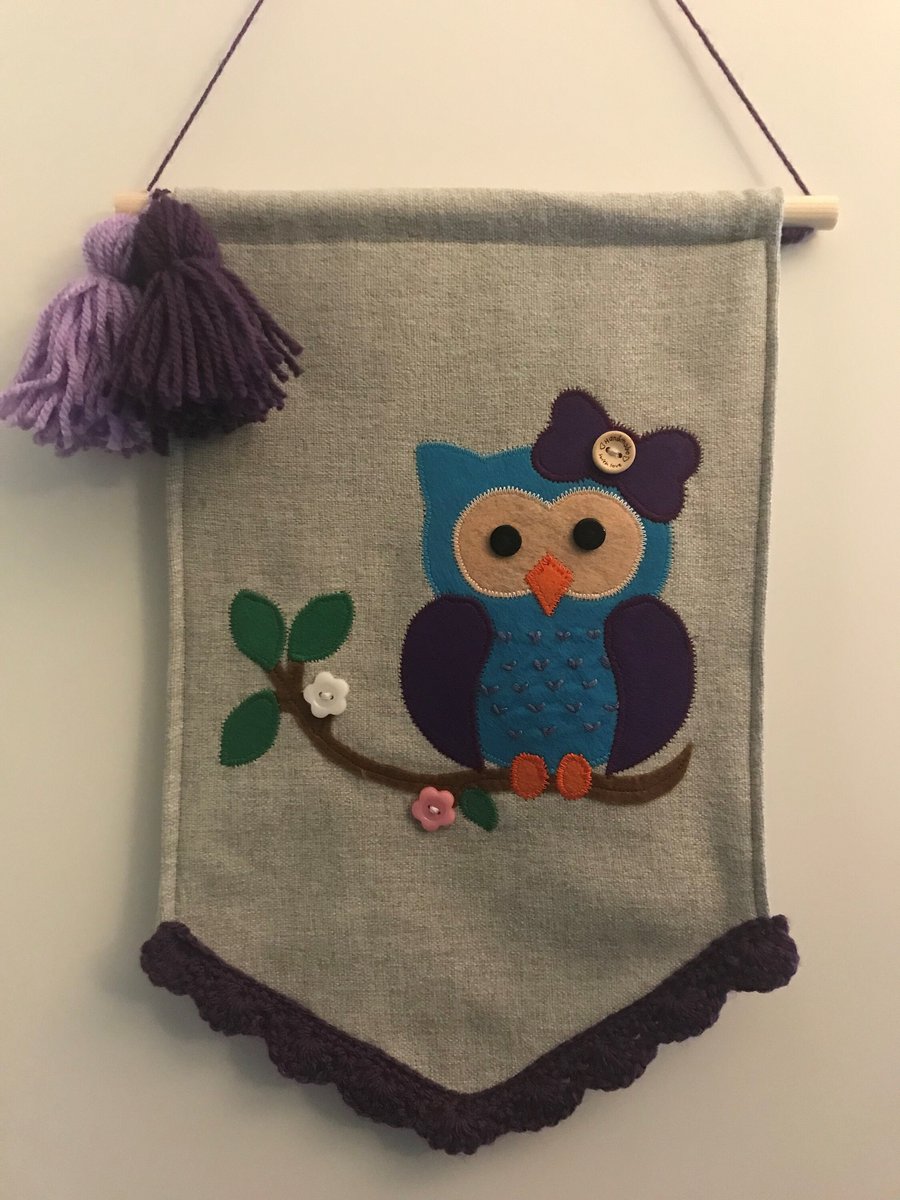 Owl Wall Hanging
