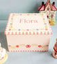 Dainty Flowers, Personalised Keepsake Box - Image 2