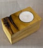 Mango Wood with Large Tealight Holder - Image 5