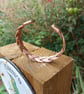 Handmade Pure Copper Braided Bangle – 7th Anniversary Gift - Handcrafted in Corn - Image 9