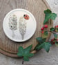 Toadstool bone china coasters - Image 3