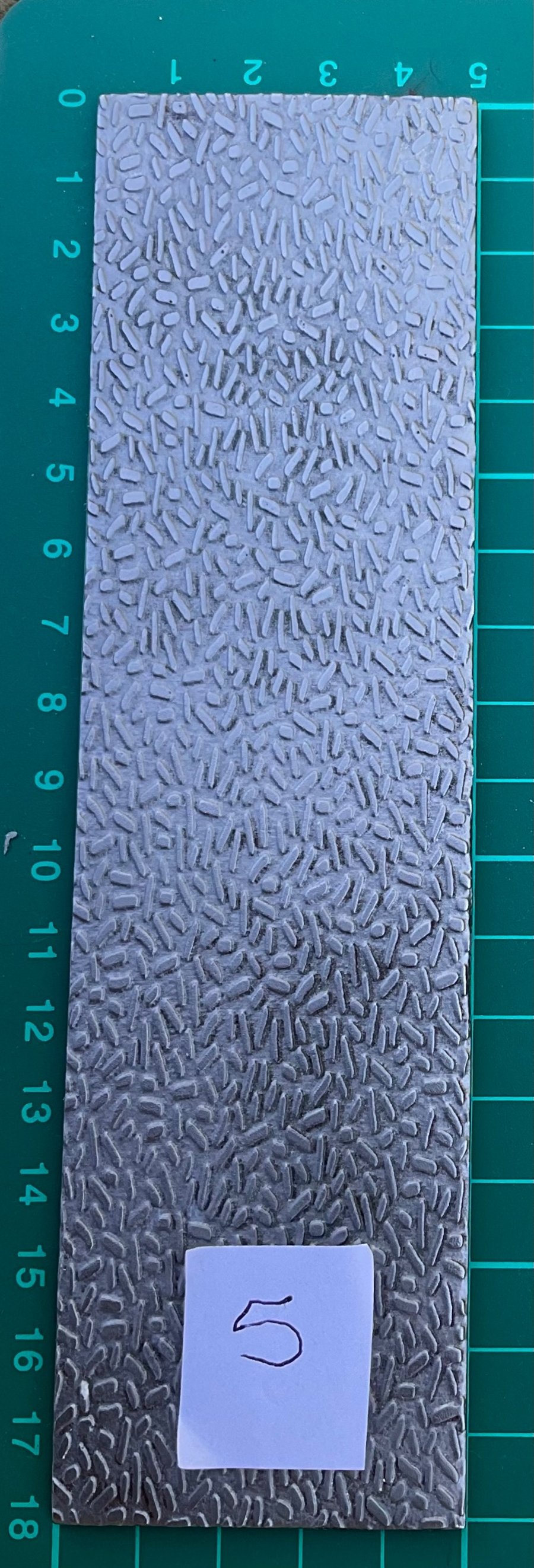 Rolling mill texture plate  3mm thick