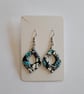 Handmade Polymer Clay Dangle Earrings, Colourful Artisan Boho Jewellery