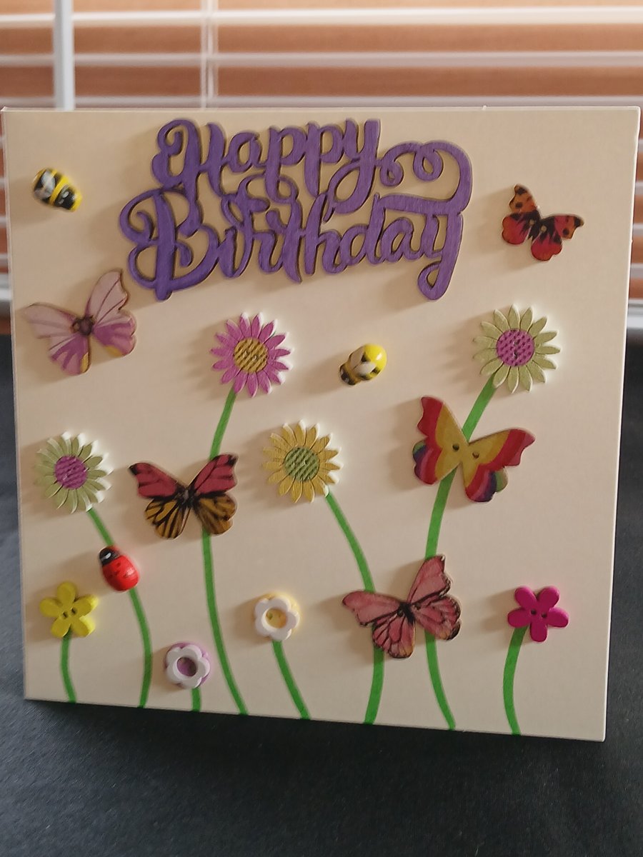 Handmade birthday card 