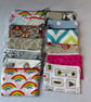 Small zipped purse, small makeup pouch, cards, coins, money pouch,