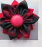 Tartan Flower Brooch - Image 1