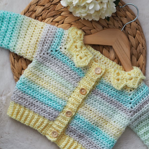 Hello Sunshine Cardigan 3-6 months