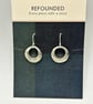 Fine Silver Dangle Earrings with Sterling Silver Ear Wires - Image 3
