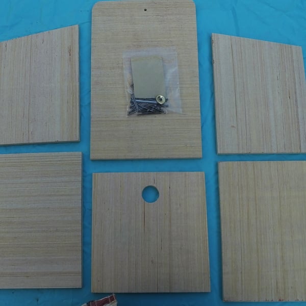 Bird box in kit form DIY bird house for you to ... - Folksy