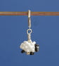 Tiny Glass Sheep Stitch Marker - Image 2