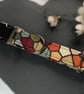 Mosaic Handmade Dog Collar, Quick Release Buckle