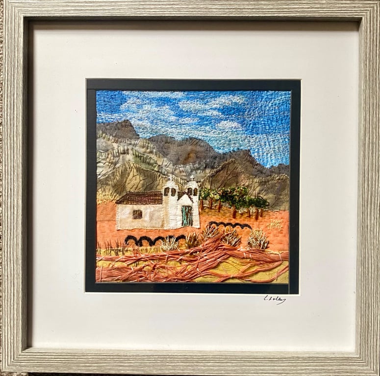 A place to come together, church in a desert landscape 