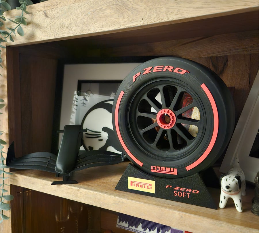 Formula 1 2024 Pirelli tire replica, 1:5th Scale model, 10cm,15cm,20cm, F1 Gift