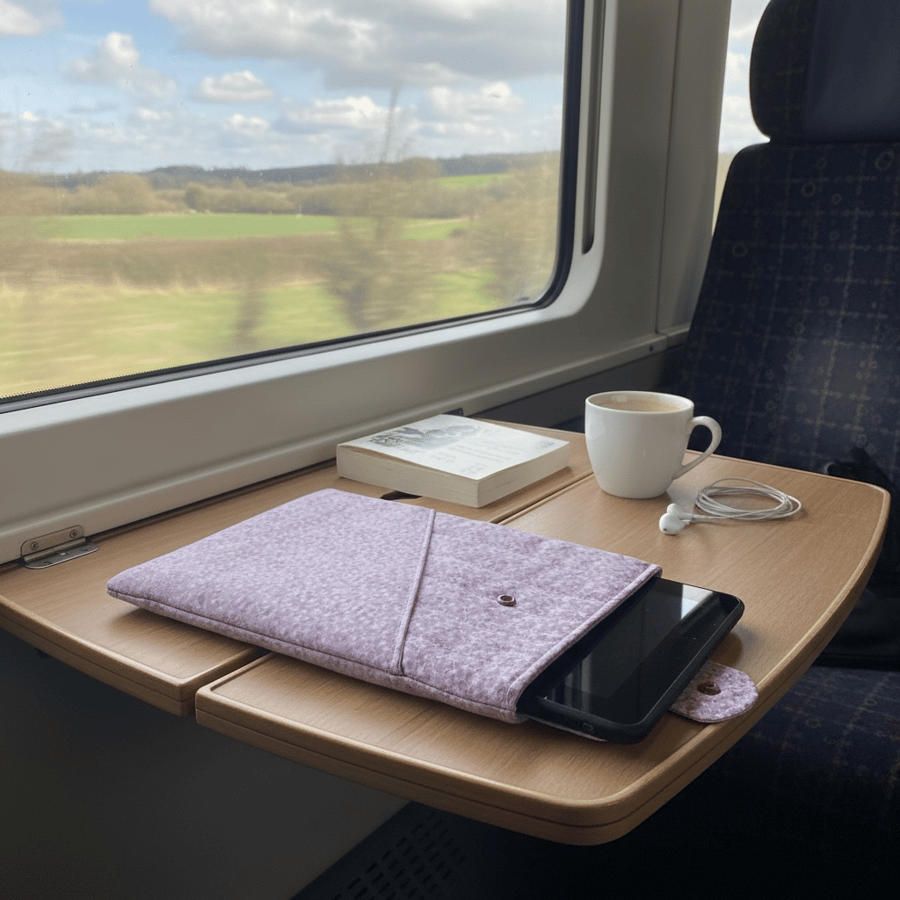 Lilac Ditsy Floral IPad Case