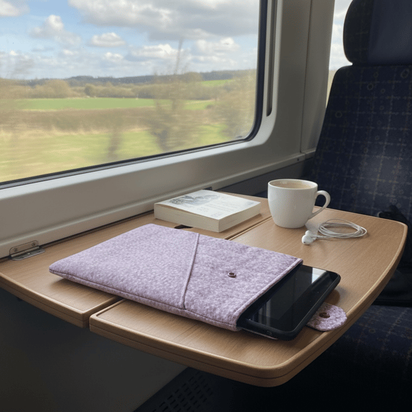 Lilac Ditsy Floral IPad Case