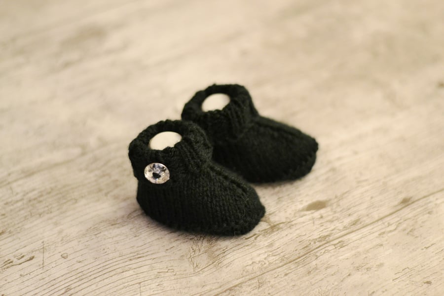 Newborn Girls Boys Knitted Boots Baby Booties